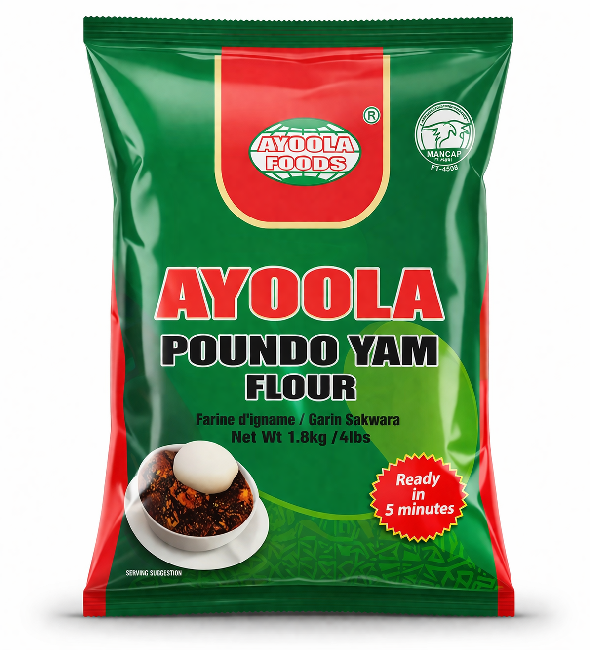 Ayoola Foods Poundo Yam Flour product image