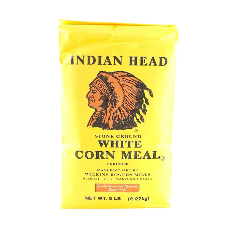 Indian Head Stone Ground White Corn Meal product image