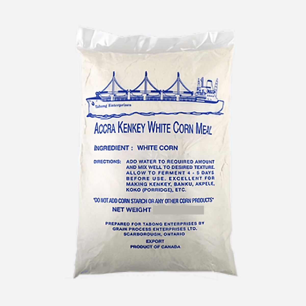 Tabong Enterprises Accra Kenkey White Corn Meal product image