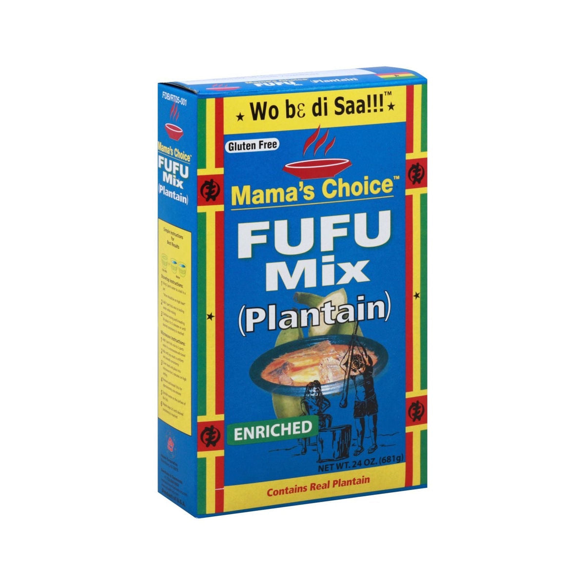 Mama's Choice Enriched Plantain Fufu Mix product image