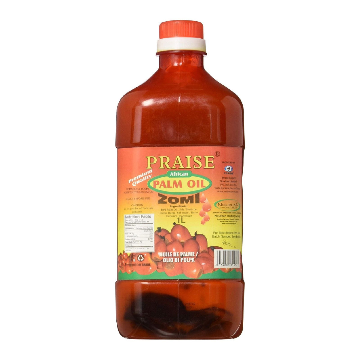 Praise Palm Oil Zomi 1L product image