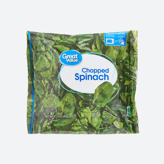 Great Value Chopped Spinach product image