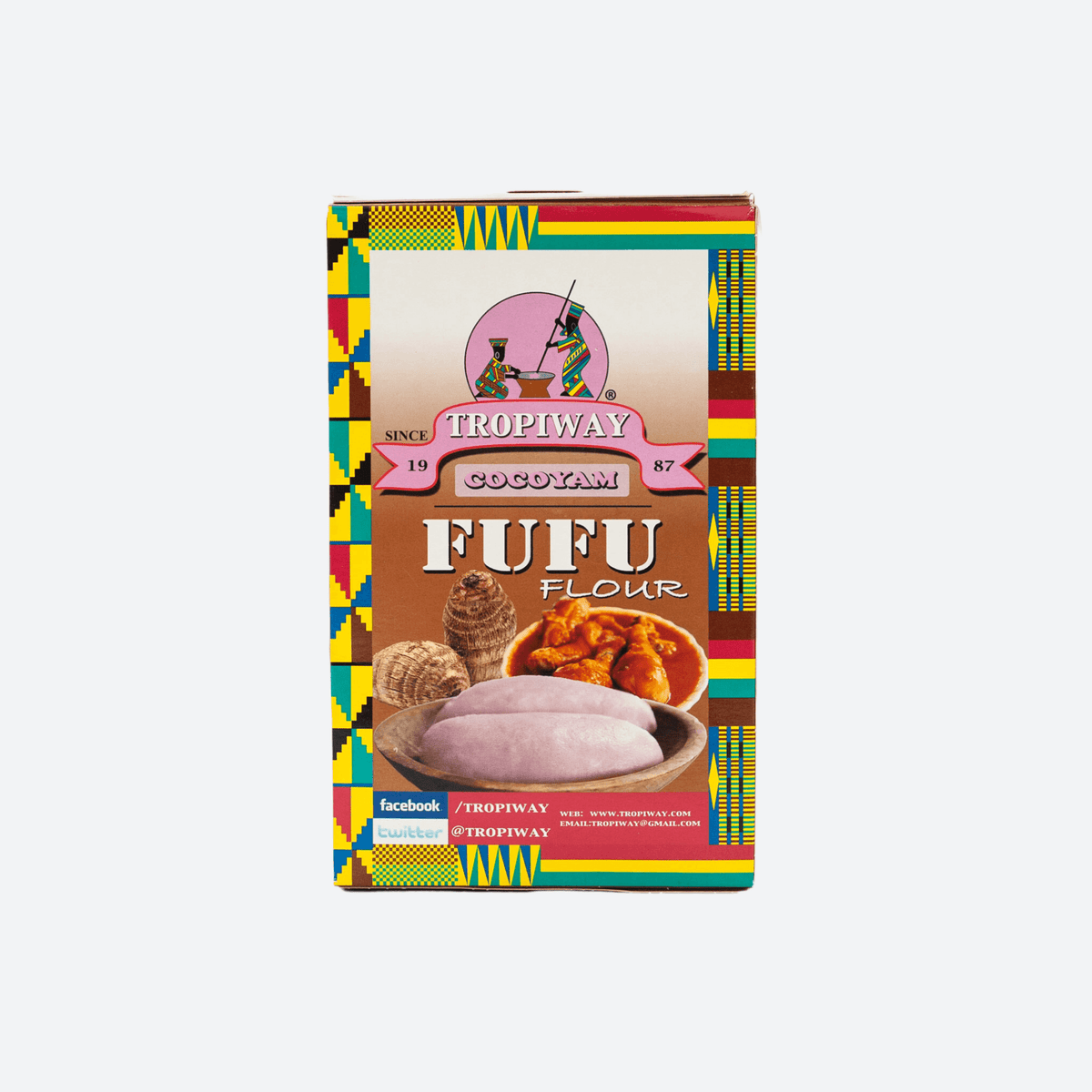 Tropiway Instant Cocoyam Fufu Flour product image